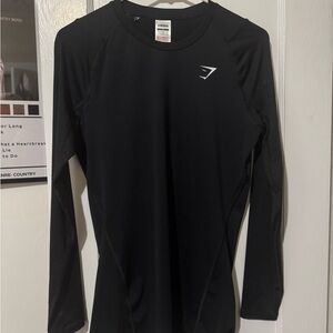 Gymshark Jet Black Performance Top